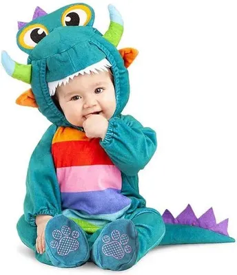 Immagine prodotto di Costume da drago per bambini multicolore 7-12 mesi Bambini multicolore 7-12 mesi
