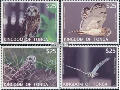 Produktbild von Briefmarken Tonga 2012 Mi 1793-1796 (kompl.Ausg.) postfrisch Sumpfohreule
