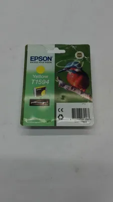 Produktbild von Epson T1594 Yellow, Gelb, Tinte auf Pigmentbasis, 17 ml, 1 Stück(e), 1200 Seiten, Einzelpackung