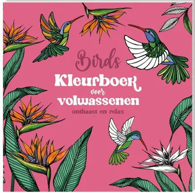 Produktbild von Interstat - Malbuch für Erwachsene Interstat Birds | 1 Stück