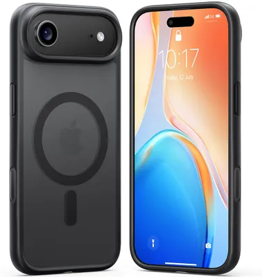 Image de Torras - Étui de protection Guardian Magnetic Series pour iPhone 17 Air – noir
