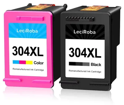 Image de Cartouches d'encre 304XL pour HP - lot de 2, couleurs multiples