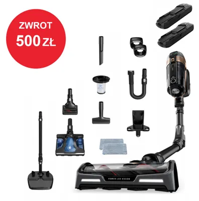 Zdjęcie produktu dla Odkurzacz bezprzewodowy Tefal Flex Aqua 15.60 3-w-1, 245Aw, 2 baterie, 160 minut pracy
