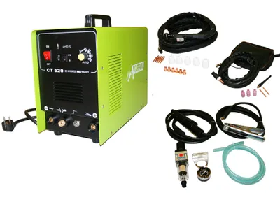 Obrázok produktu pre Varan Motors - var-ct520-3 Rezacia stanica 3 v 1 TIG, MMA, plazmový invertor + príslušenstvo