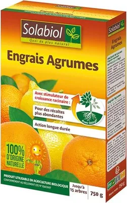 Image de Engrais Agrumes 750g - Solabiol