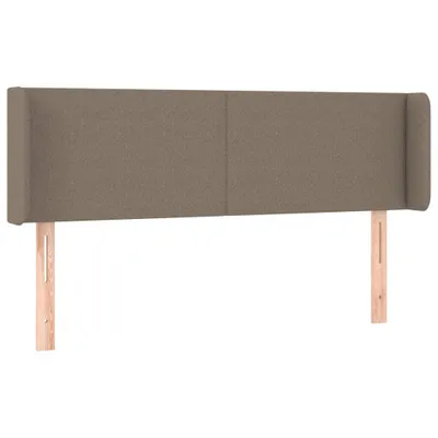Produktbild von Kopfteil mit Ohren Taupe 147x16x78/88 cm Stoff