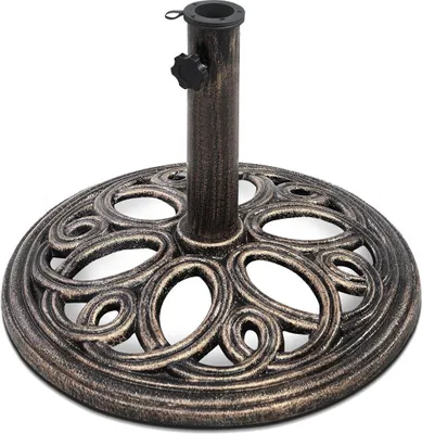 Produktbild von Sonnenschirmständer stabiler Schirmständer aus robustem Gusseisen für 38 mm bis 48 mm Gestänge