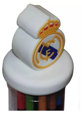 Produktbild von Real Madrid Emblem Buntstift-Set in 3D-Box 12 Stk