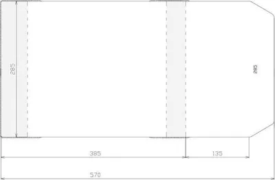 Produktbild von Okładka regulowana 285x520mm (50szt)