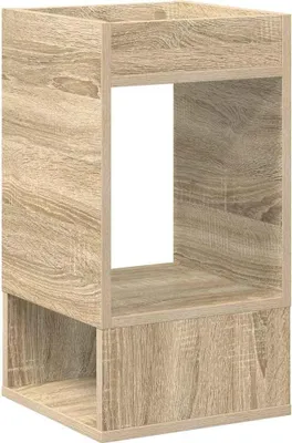 Immagine prodotto di Tavolino Rovere Sonoma 30 x 30 x 56 cm Legno ingegnerizzato