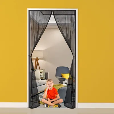 Image de Moustiquaire pour portes, facile à installer