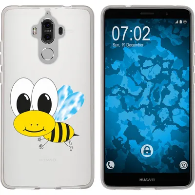 Produktbild von PhoneNatic Case kompatibel mit Huawei Mate 9 Silikon-Hülle Cutiemals M1