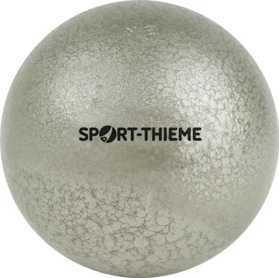 Produktbild von Sport-Thieme Wettkampf-Stoßkugel "Gusseisen", 3 kg, Silber, ø 95 mm