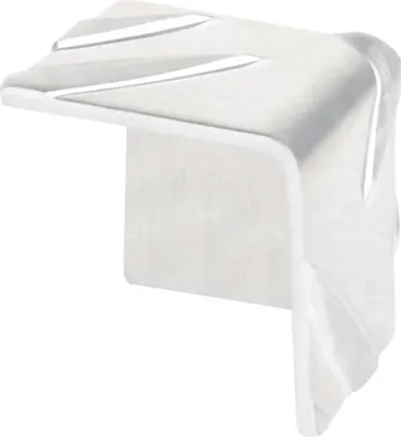 Produktbild von Alberts® Eckschutz, Riffel-Prägung, Alu, versch. Größen-23,5 x 23,5 mm