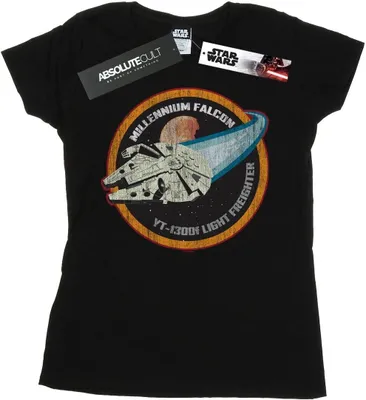 Image de Star Wars - T-shirt "Millennium" pour femme BI41869 (L) (Noir)