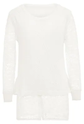 Produktbild von LYNNEA damen strickpullover - Weiss, XS/S