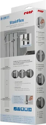 Produktbild von StairFlex Bevestigingsset für Treparaturen - 1 Stück - Weiß
