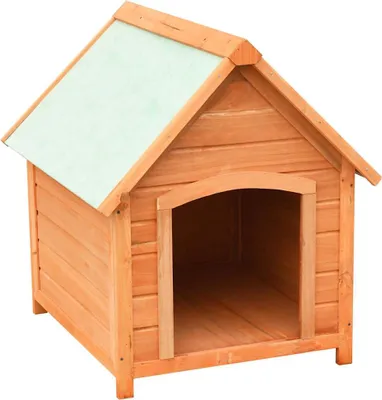 Obrázek produktu pro vidaXL Psí bouda Borovice a jedle masiv 72x85x82 cm