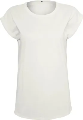 Produktbild von Build Your Brand Kurzarm-T-Shirt für Frauen Uapha natur L
