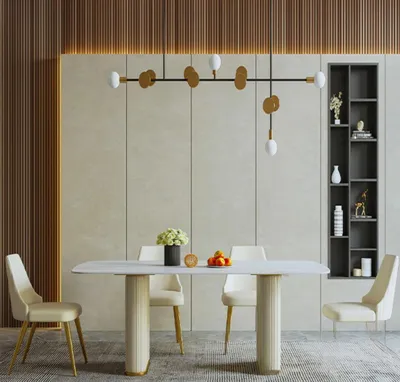 Produktbild von Luxus Tisch Metall Esstisch Mega Design Tische Metall Esszimmer Möbel Esstisch