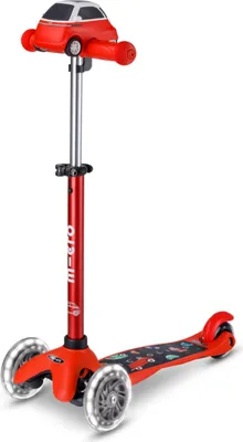 Produktbild von micro Kinderroller | Scooter | mini micro minilino LED | rot