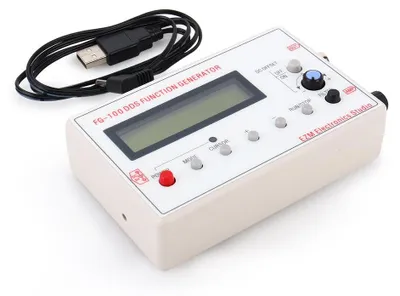 DDS-Funktionsgenerator, 1 Hz–500 kHz, ±10 Vss, LCD1602