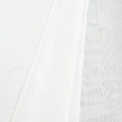 Produktbild von Gardinenstoff Stores Voile einfarbig creme transparent 3,0m Höhe