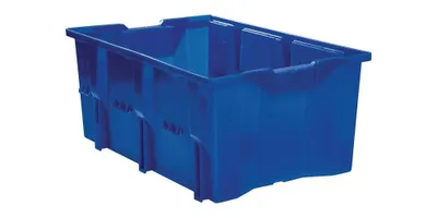 Immagine prodotto di LA-KA-PE Contenitore girevole impilabile PP blu - DLK1C BLU