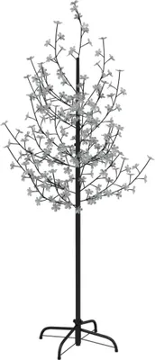 Imagen del producto de Árbol LED con flor de cerezo 200 LED blanco cálido 180 cm