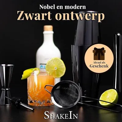 Productafbeelding van Famanu Cocktailshaker Set - Premium set voor cocktails