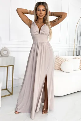 Produktbild von Numoco Formelle Frauenkleider Susan beige XL