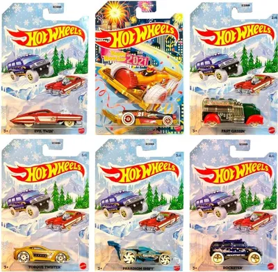Produktbild von Hot Wheels W3099, Fahrzeug, 3 Jahr(e), Kunststoff, Metall, Gemischte Farben