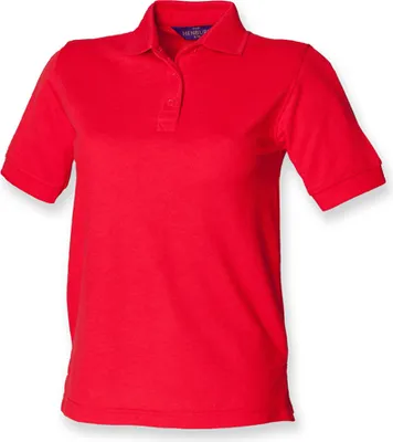 Immagine prodotto di Henbury H401 | Polo da donna in piqué 65/35 - Colore: Rosso - Taglia: XXL