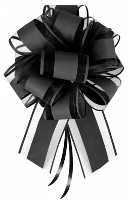 Image de Piniatowe Love Ruban à tirer décoratif Cadeau Noir