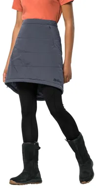 Produktbild von Jack Wolfskin Damen Alpengluehen Skirt W Rock, Dark Navy, XS EU