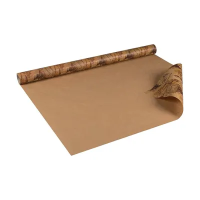 Immagine prodotto di Carta da regalo Paris, marrone, 0,70 x 10 m, carta kraft - Compleanno