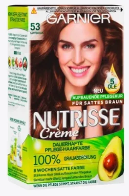 Produktbild von Garnier Nutrisse, 53 Samtbraun, Haarfärbemittel