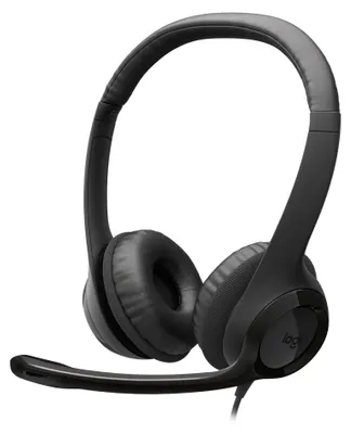 Productafbeelding van Logitech 981-001576 Logitech Headset H390 USB-C Stereo