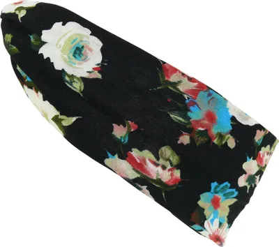 Produktbild von Damen Haarband oder Stirnband in 5 Farben mit Blumen