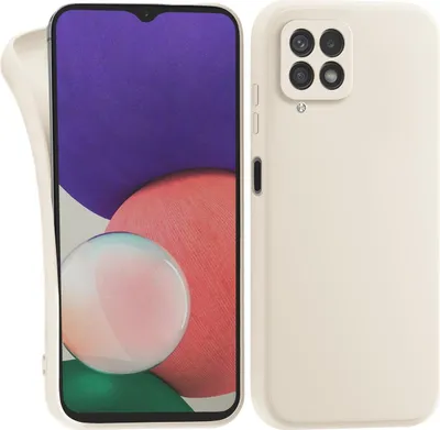 Produktbild von MyGadget Silikon Hülle Kompatibel mit Samsung Galaxy M33 5G - robuste Schutzhülle TPU Case Slim Silikonhülle - Back Cover Kratzfest Handyhülle - Matt Beige
