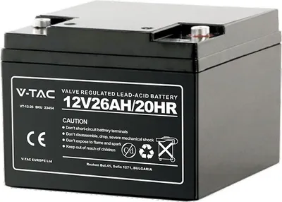 Immagine prodotto di Sistema di alimentazione - Batterie al piombo da 26AH - 5 anni