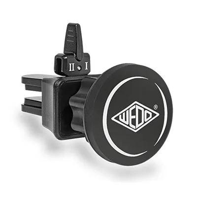 Produktbild von Wedo Smartphone-Magnethalter „Dock-it“  zur Befestigung an KFZ-Lüftungsschlitzen