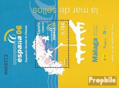 Produktbild von Briefmarken Spanien 2006 Mi Block150 (kompl.Ausg.) postfrisch Briefmarkenausstellung