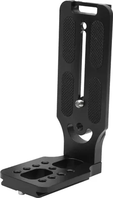 Zdjęcie produktu dla L13050 Mocowanie kamery LShape ze stopu aluminium Mocowanie pionowe Płytka szybkiego zwalniania