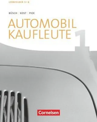 Produktbild von Automobilkaufleute Band 1: Lernfelder 1-4 - Fachkunde