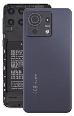 Obrázek produktu pro Náhradní díl pro ZTE Blade V50 Vita – kryt baterie s objektivem fotoaparátu, černý