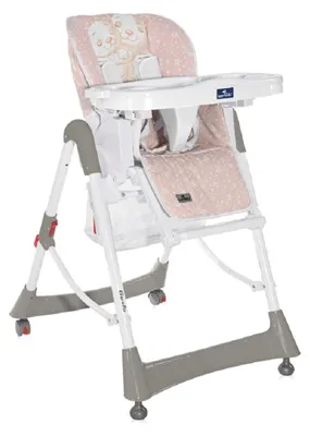 Obrázek produktu pro Jídelní židlička Lorelli GUSTO SATIN PINK HUG