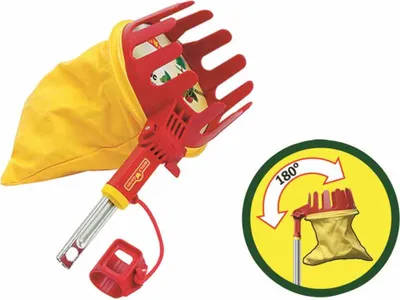 Immagine prodotto di WOLF-Garten 71A-CA008650 Raccoglitore di frutta MS RG-M con snodo, multistar, argento/rosso