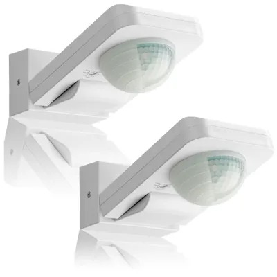 Produktbild von 2x Bewegungs Melder Außen IP65 360° Aufputz Wand Decken Montage IR Sensor SEBSON