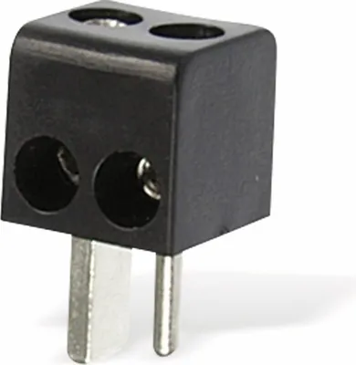 Produktbild von Lautsprecher-Winkelstecker, schraubbar (54001-S)